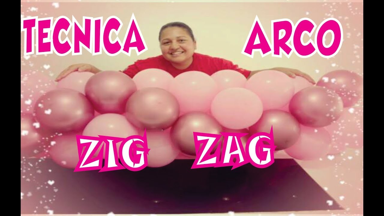 Como fazer Arco de Balões Zig Zag