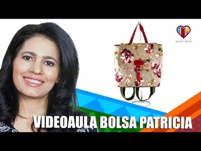 Curso - Aula 5 online em vídeo - Bolsa Patrícia - Maria Adna Ateliê