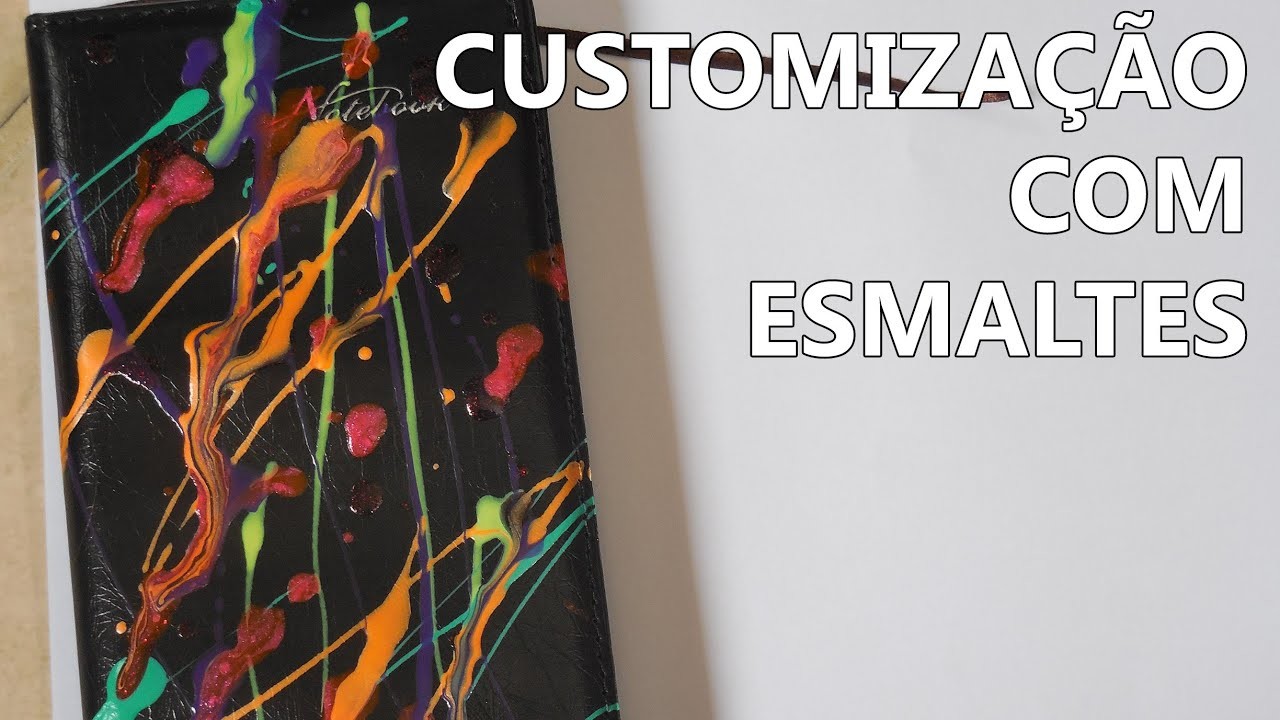 Customização com esmalte