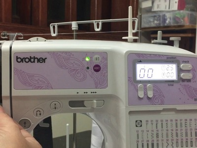 Dica Brother - passando a linha na Brother SQ9000