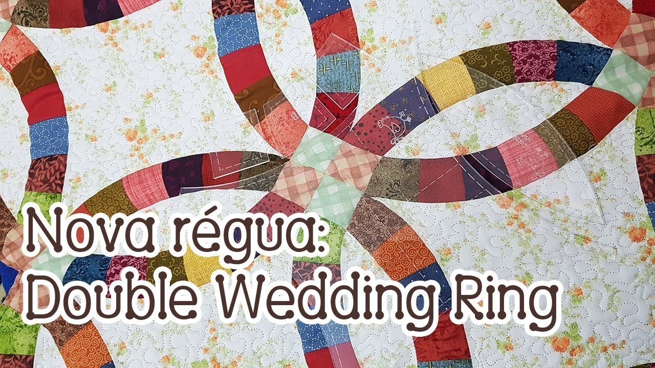 Dica da Tia Lili: Double Wedding Ring fácil com minhas novas réguas!
