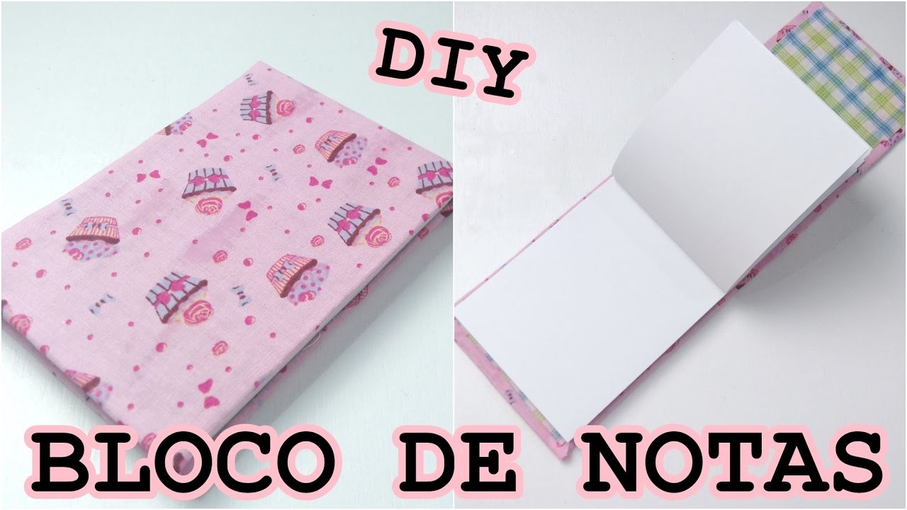 DIY BLOCO DE NOTAS usando papelão | Ideia de presente - Por Sil Soares