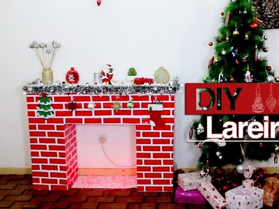 DIY Lareira decorativa | Especial Natal #3