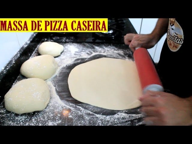 MASSA DE PIZZA CASEIRA I MASSA PROFISSIONAL FEITA EM CASA