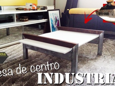 Mesa de Centro Industrial | #TireiDaCaçamba :: Rebeca Salvador DIY