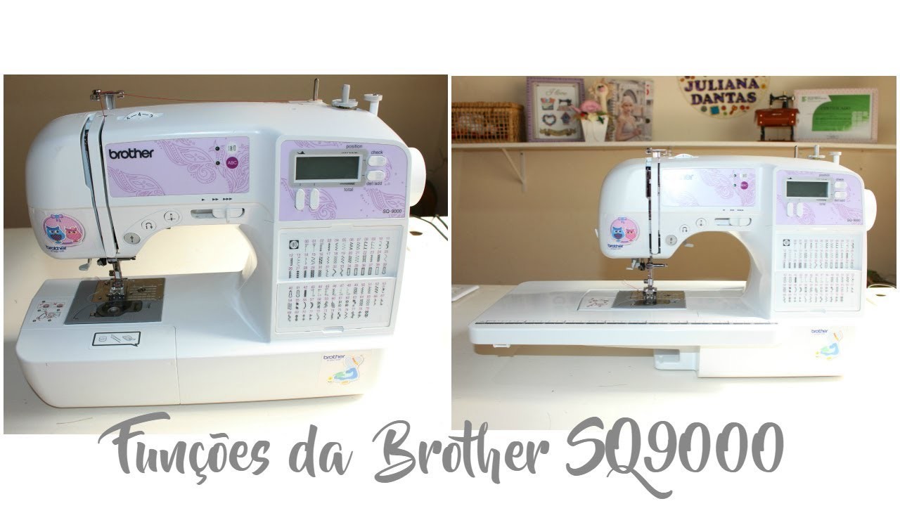 Minha máquina nova! | Brother SQ9000