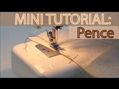 Mini tutorial: Como costurar pences