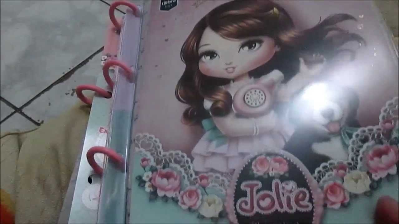Caderno Fichário que meu Amor Ian me deu