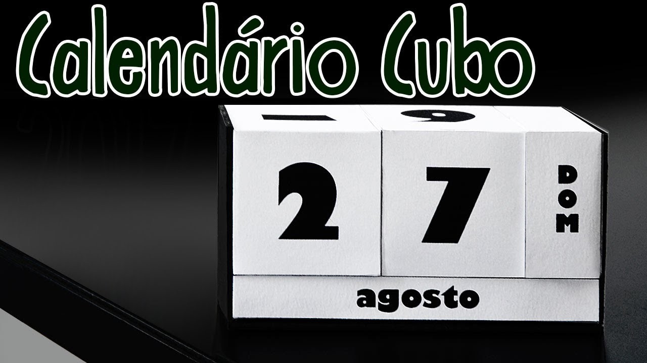Calendário Cubo