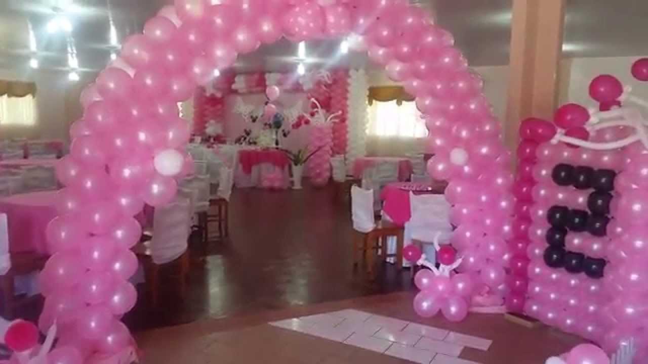 Decoração minei rosa Suzy (festa decoração)