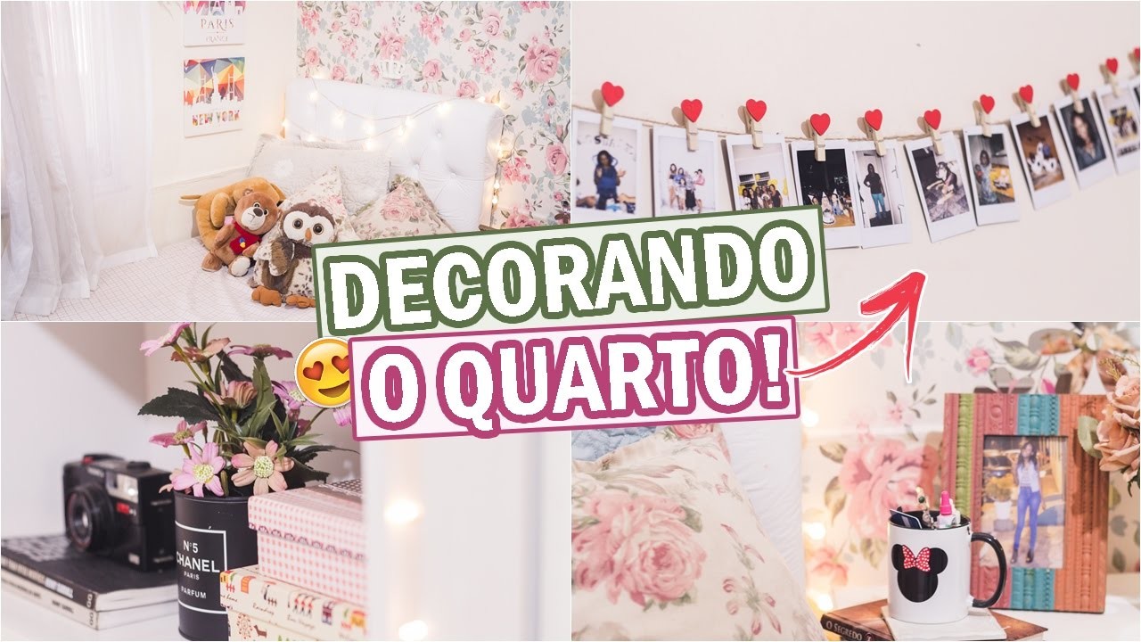 COMO DECORAR O QUARTO GASTANDO POUCO | DAYANE NASCIMENTO