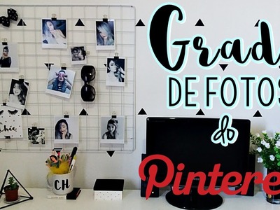 Como fazer GRADE DE FOTOS do Pinterest