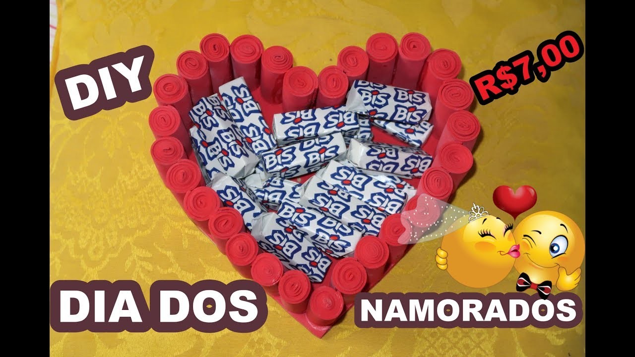 DIY: PRESENTE DIA DOS NAMORADOS (POR APENAS R$ 7,00)