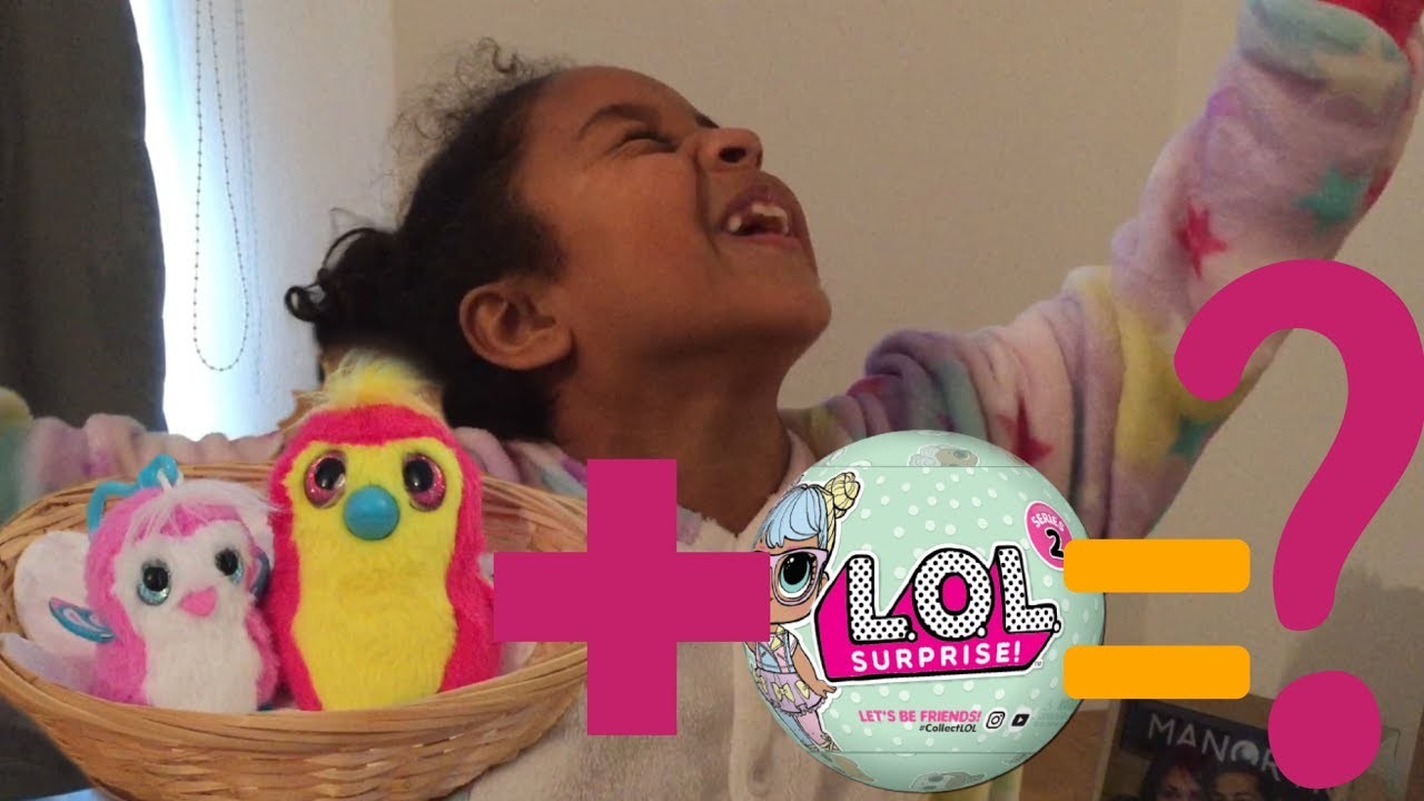 HATCHIMALS CHOCANDO LOL SURPRISE