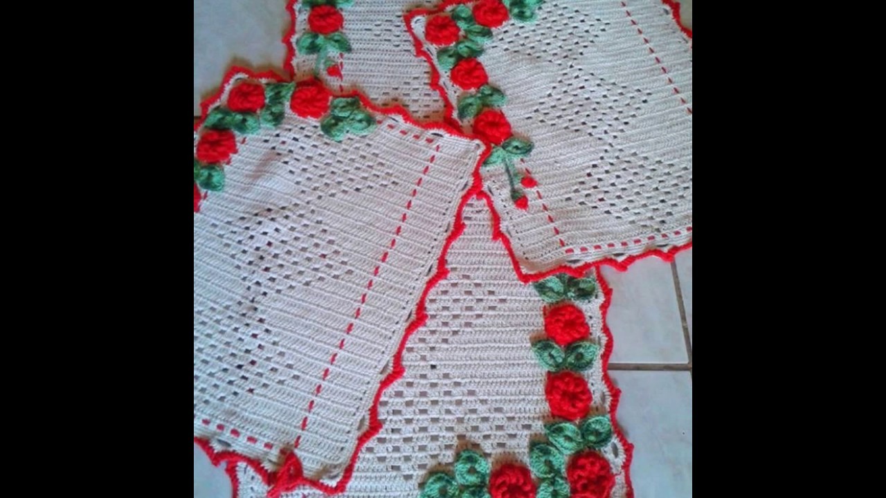 Jogo de tapetes para cozinha ou quarto