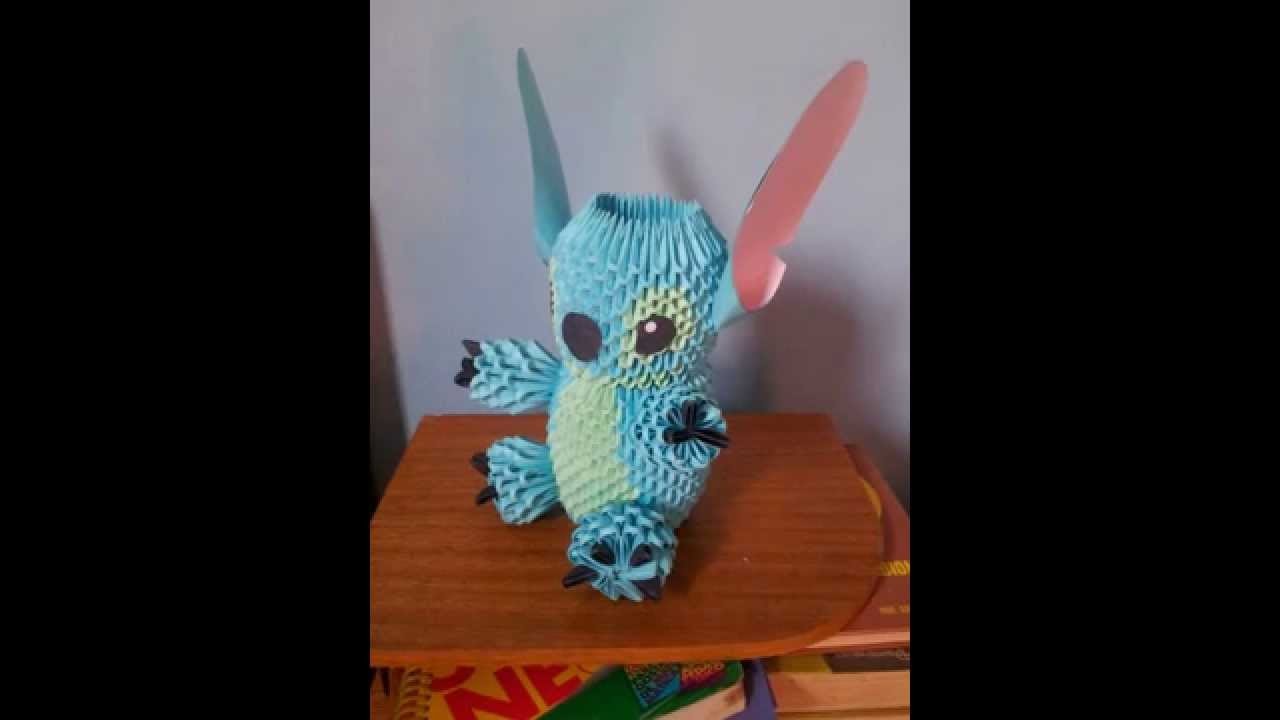 Lilo Stitch ORIGAMI 3D