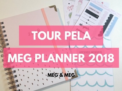 MEG PLANNER 2018 | TOUR + COMPARAÇÃO COM 2017