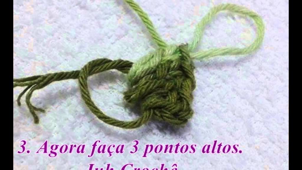 PAP Folhinha de Crochê para Aplicação "Super Fácil!!"