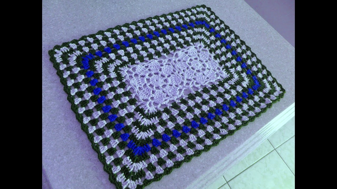 Tapete Retangular  Floral