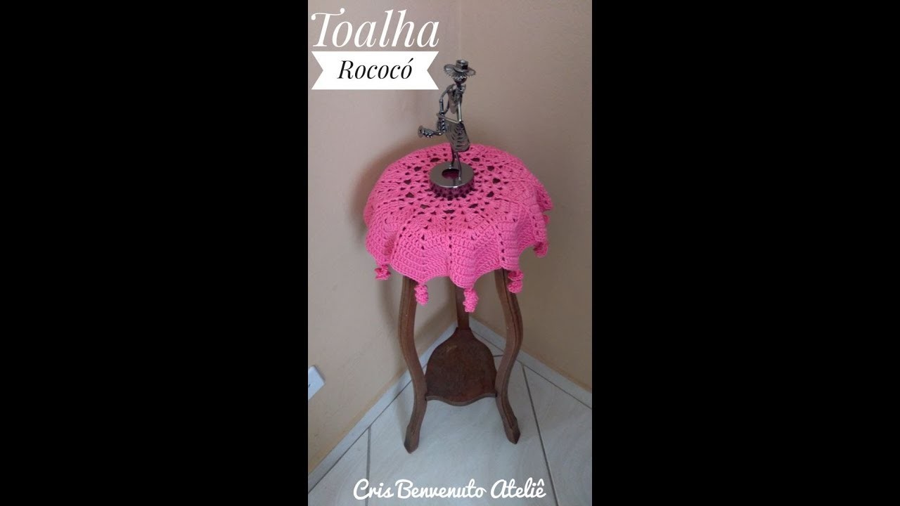 Toalha Rococó Versão Canhoto