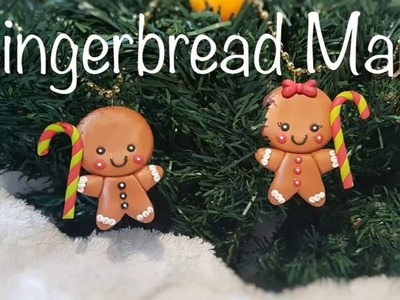 Tutorial Enfeite em Biscuit - Gingerbread Man