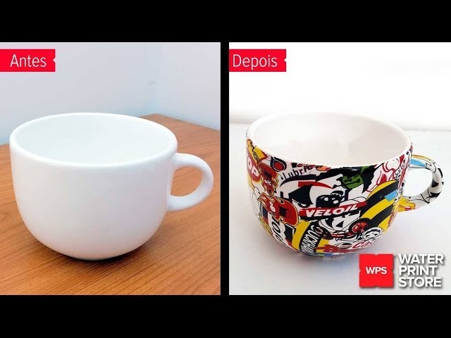 Water Transfer Printing em Caneca - WPS