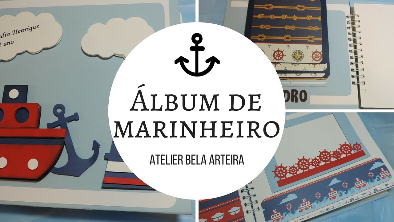 Álbum de Marinheiro - Atelier Bela Arteira