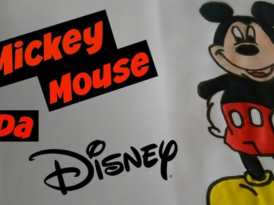 Como desenhar o Mickey Mouse