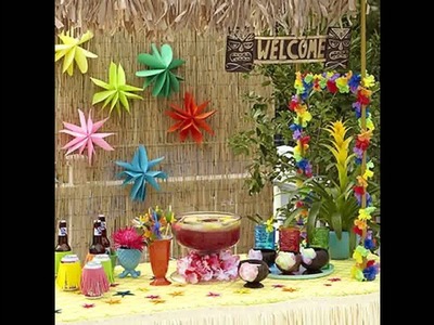 Havaiano luau decoração do festa