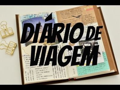 Journal with me  - Diário de viagem