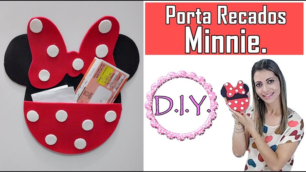 Porta recados Minnie (Diy)