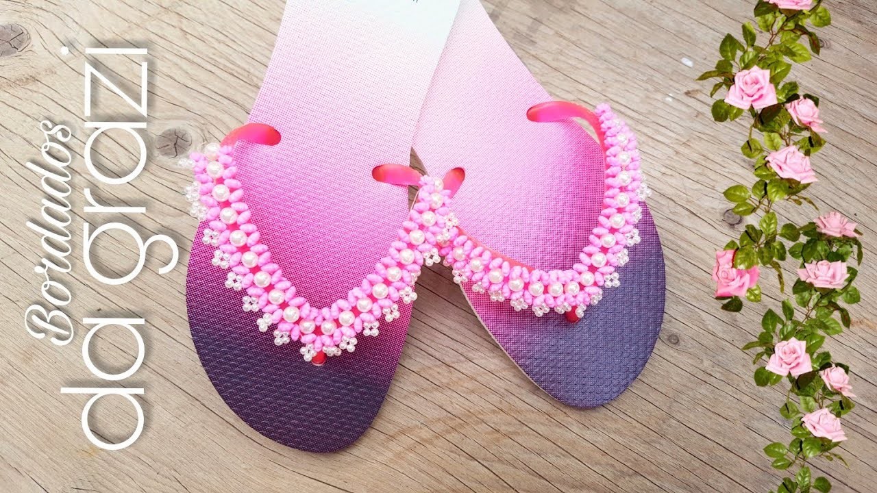 Chinelo decorado RAVENA