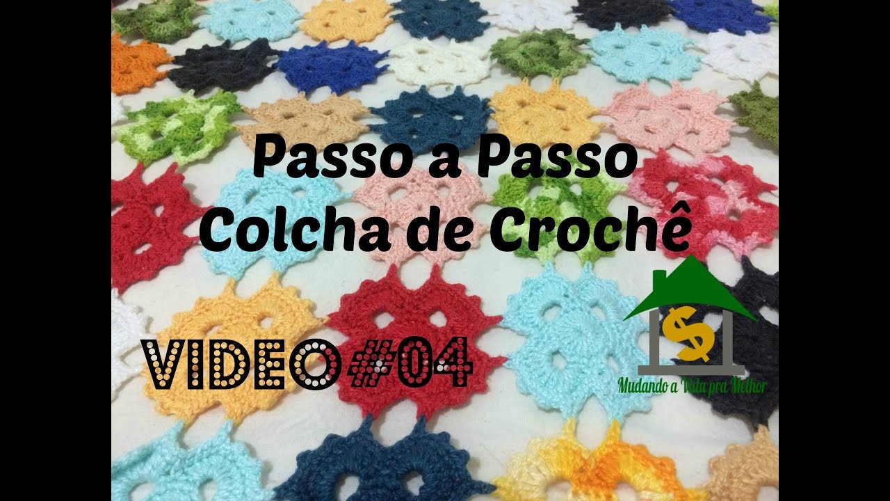 Colcha de Crochê Vídeo #04