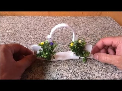 DIY Entrada Para Mini Jardin em PVC