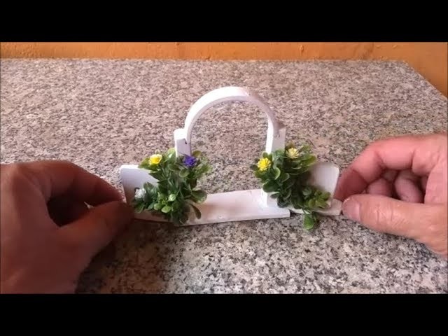 DIY Entrada Para Mini Jardin em PVC