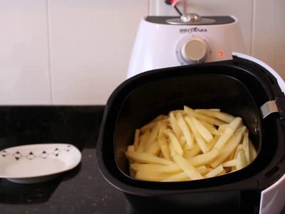 Fritar batata normal(inglesa) na fritadeira Britânia Air Fry Pro Saúde
