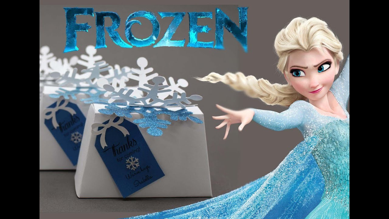 Frozen - Lembrancinha Festa de Aniversario - Cricut