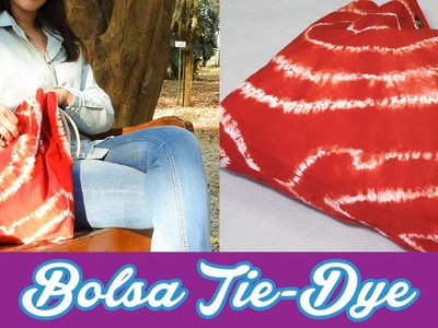Tutorial - Como tingir uma bolsa tie-dye