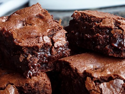 Brownies Triplo Chocolate - receita fácil e rápida