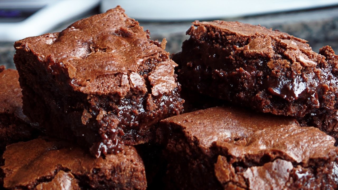 Brownies Triplo Chocolate - receita fácil e rápida