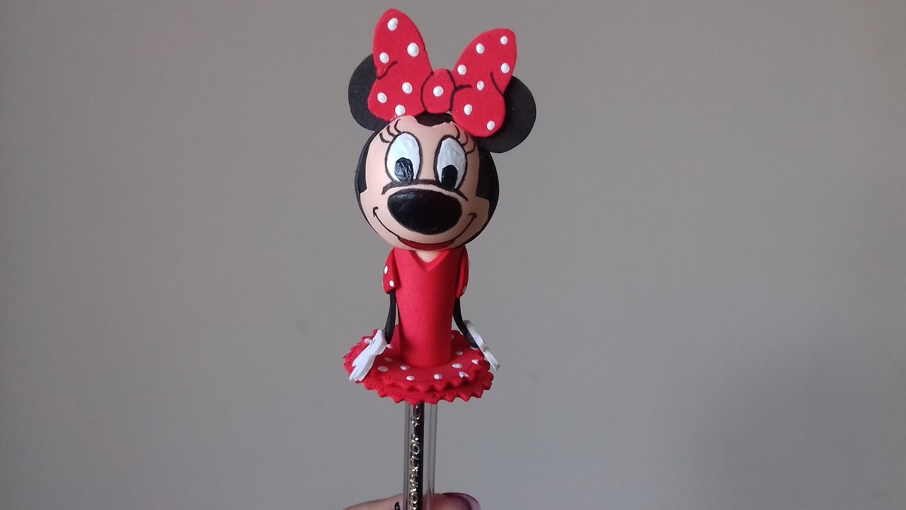 Caneta da minnie.  2 parte (corpo)