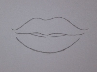 Como desenhar uma boca feminina