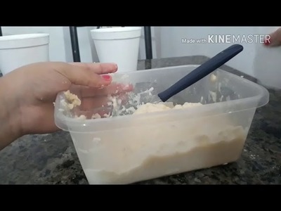 Como fazer massinha de biscuit -Sem cola branca