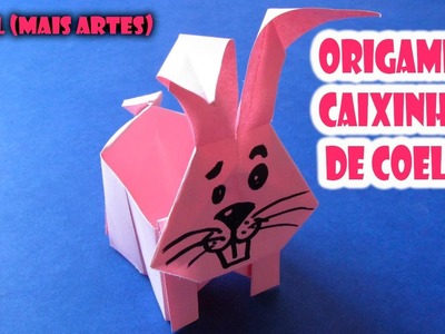 Como fazer um Origami Caixa de Coelho (releitura)  (Felipe Marques Barbosa)