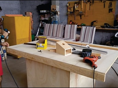 Construção da serra de bancada (mais detalhes). Table Saw Construction