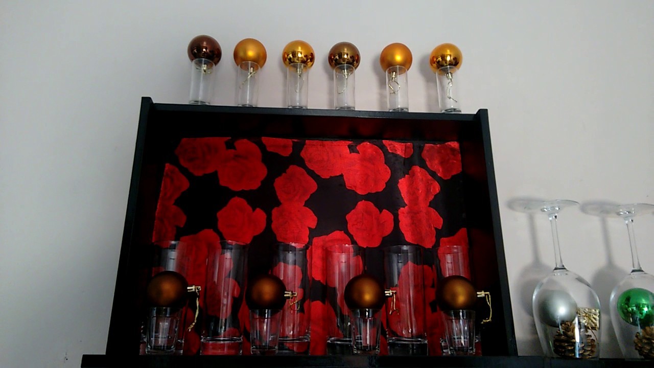 Decoração natalina, simples e bonita ????????