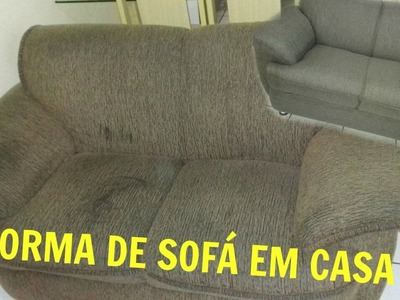 Reforma De Sofá - EM CASA !!!!