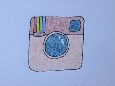 Como desenhar a logo do Instagram