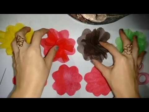 Como fazer Flor de TNT CasaRecicladaMG