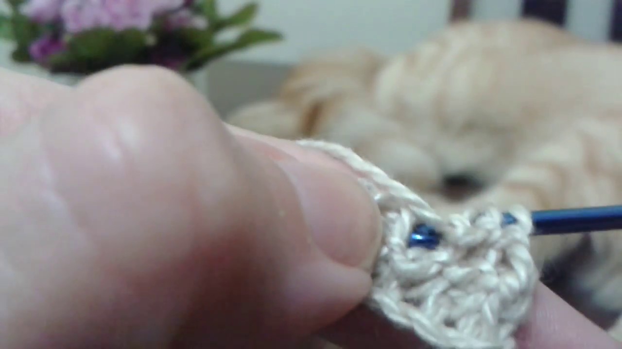 Crochê Tunisiano, Ponto tricô (05)